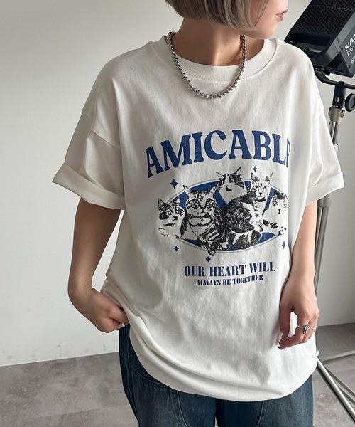apres jour mignon(アプレジュールミニョン)の「アソートピグメントBIGロックT2【ZOZOTOWN限定アイテム】(Tシャツ/カットソー・レディース・ホワイト系その他3/ピンク/ホワイト系その他/オフホワイト/ブラック系その他/ブラック/ブラック系その他2/ホワイト系その他2・X-LARGE/フリー)」の16枚目の写真