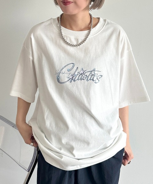 apres jour mignon(アプレジュールミニョン)の「アソートピグメントBIGロックT2【ZOZOTOWN限定アイテム】(Tシャツ/カットソー・レディース・ホワイト系その他3/ピンク/ホワイト系その他/オフホワイト/ブラック系その他/ブラック/ブラック系その他2/ホワイト系その他2・X-LARGE/フリー)」の20枚目の写真