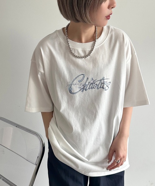 apres jour mignon(アプレジュールミニョン)の「アソートピグメントBIGロックT2【ZOZOTOWN限定アイテム】(Tシャツ/カットソー・レディース・ホワイト系その他3/ピンク/ホワイト系その他/オフホワイト/ブラック系その他/ブラック/ブラック系その他2/ホワイト系その他2・X-LARGE/フリー)」の21枚目の写真