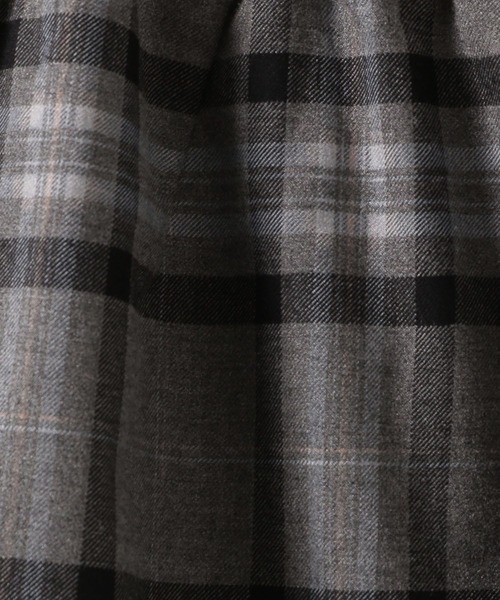 PAGEBOY（ページボーイ）の「チェックプリーツラップショートパンツ（その他パンツ・レディース・チャコールグレー/ベージュ・FREE）」の18枚目の写真