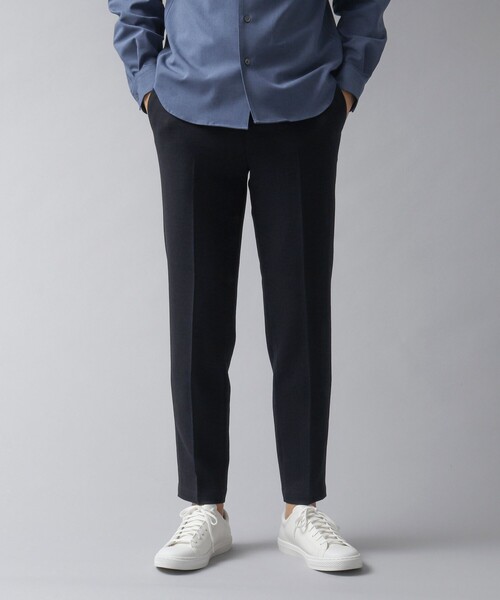 NOLLEY’S(ノーリーズ)の「【ACTIVE SECT】《限定展開 / 速乾 / イージーケア》リネンライク スリムイージーパンツ(その他パンツ・メンズ・ライトグレー/ダークネイビー/キナリ/ブラック・XL/L/M/S)」の4枚目の写真