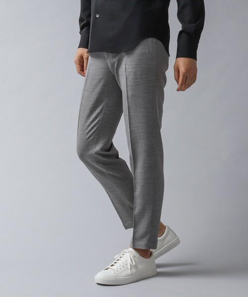 NOLLEY’S(ノーリーズ)の「【ACTIVE SECT】《限定展開 / 速乾 / イージーケア》リネンライク スリムイージーパンツ(その他パンツ・メンズ・ライトグレー/ダークネイビー/キナリ/ブラック・XL/L/M/S)」の3枚目の写真