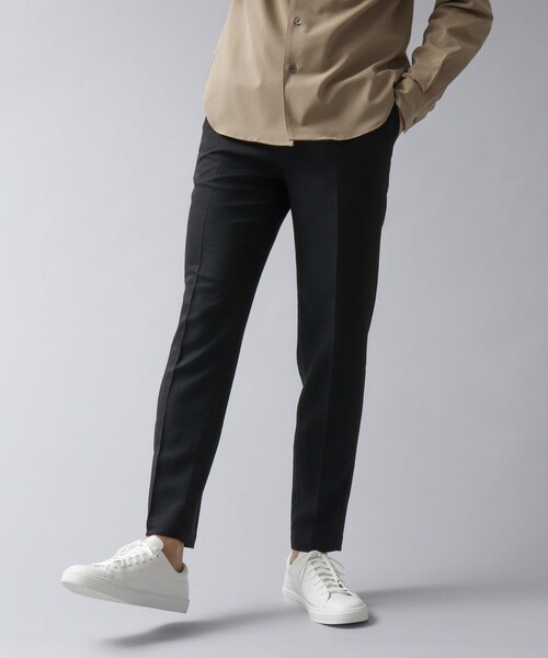 NOLLEY’S(ノーリーズ)の「【ACTIVE SECT】《限定展開 / 速乾 / イージーケア》リネンライク スリムイージーパンツ(その他パンツ・メンズ・ライトグレー/ダークネイビー/キナリ/ブラック・XL/L/M/S)」の1枚目の写真