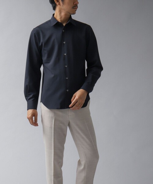 NOLLEY’S(ノーリーズ)の「【ACTIVE SECT】《限定展開 / 速乾 / イージーケア》リネンライク スリムイージーパンツ(その他パンツ・メンズ・ライトグレー/ダークネイビー/キナリ/ブラック・XL/L/M/S)」の16枚目の写真