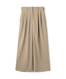 ポリエステルツイル 2タックスラックスパンツ
