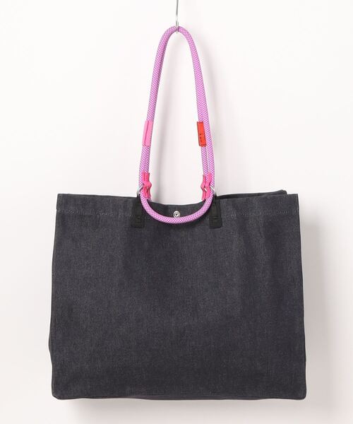 A.P.C.(アーペーセー)の「SHOPPING A.P.C. TOPOLOGIE /トートバッグ(トートバッグ・メンズ・ブルー系その他・ONESIZE)」の2枚目の写真