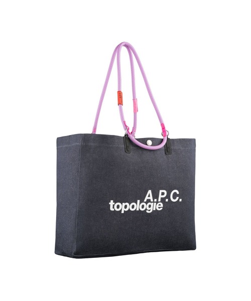 A.P.C.(アーペーセー)の「SHOPPING A.P.C. TOPOLOGIE /トートバッグ(トートバッグ・メンズ・ブルー系その他・ONESIZE)」の7枚目の写真