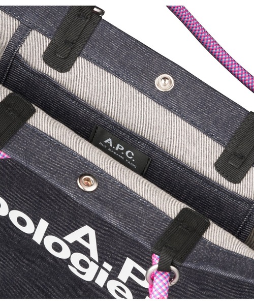 A.P.C.(アーペーセー)の「SHOPPING A.P.C. TOPOLOGIE /トートバッグ(トートバッグ・メンズ・ブルー系その他・ONESIZE)」の9枚目の写真