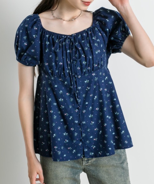 OLIVE des OLIVE（オリーブデオリーブ）の「胸ギャザーリボンブラウス（シャツ/ブラウス・レディース・レッド系その他/ワンウォッシュ/その他・FREE）」の17枚目の写真