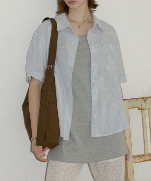 GIUNON（ジウノン）の「hem lace camisole dress / ヘムレースキャミソールドレス（ワンピース・レディース・ネイビー/アイボリー/グレー・FREE）」の20枚目の写真