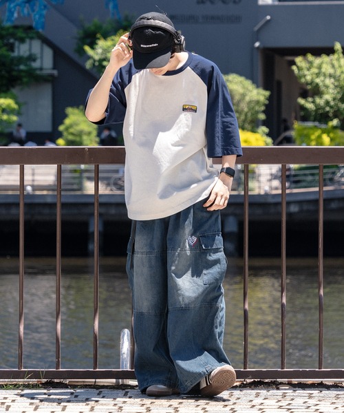 kutir(クティール)の「ピスラグランTシャツ(Tシャツ/カットソー・メンズ・レッド系/ブラック/オフホワイト/ネイビー系/ブラック系/ネイビー・LARGE/MEDIUM)」の17枚目の写真
