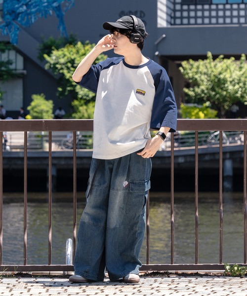 kutir(クティール)の「ピスラグランTシャツ(Tシャツ/カットソー・メンズ・レッド系/ブラック/オフホワイト/ネイビー系/ブラック系/ネイビー・LARGE/MEDIUM)」の16枚目の写真
