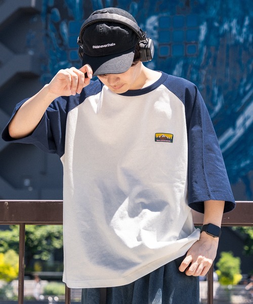 kutir(クティール)の「ピスラグランTシャツ(Tシャツ/カットソー・メンズ・レッド系/ブラック/オフホワイト/ネイビー系/ブラック系/ネイビー・LARGE/MEDIUM)」の22枚目の写真