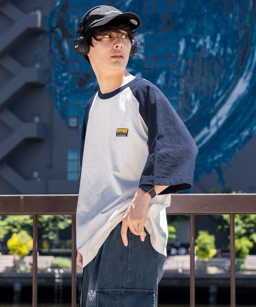 kutir(クティール)の「ピスラグランTシャツ(Tシャツ/カットソー・メンズ・レッド系/ブラック/オフホワイト/ネイビー系/ブラック系/ネイビー・LARGE/MEDIUM)」の21枚目の写真