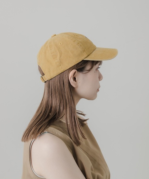 SMELLY(スメリー)の「ウォッシュドロゴキャップ(キャップ・レディース・グリーン系その他/ベージュ/イエロー/ネイビー・-)」の13枚目の写真