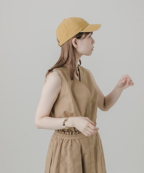 SMELLY(スメリー)の「ウォッシュドロゴキャップ(キャップ・レディース・グリーン系その他/ベージュ/イエロー/ネイビー・-)」の16枚目の写真