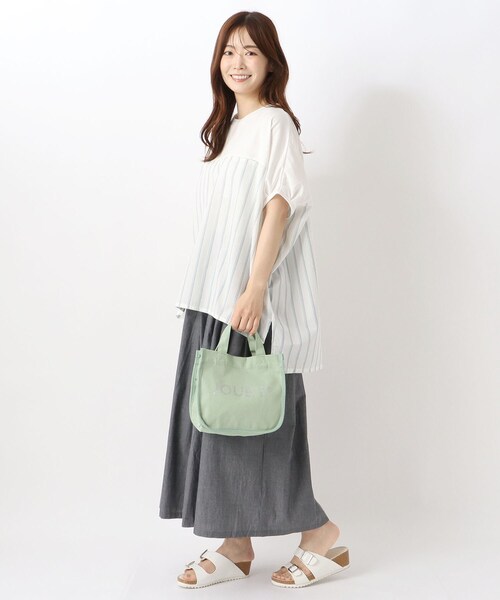 one'sterrace(ワンズテラス)の「JOUET ジョエット カラーランチトート(トートバッグ・レディース・ブラック系8/アイボリー系8/ピンク系1/オレンジ系その他5/グリーン系その他6・99)」の22枚目の写真