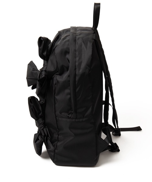 WEGO（ウィゴー）の「WEGO/BIGリボンデイパック（バックパック/リュック・レディース・シルバー/ブラック・FREE）」の4枚目の写真