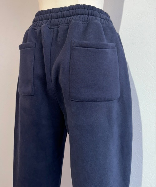 BEGELM（ビジルム）の「Long Sweat Pants（スウェットパンツ・レディース・ネイビー/ホワイト・FREE）」の12枚目の写真