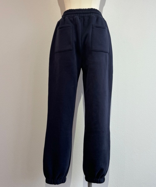 BEGELM（ビジルム）の「Long Sweat Pants（スウェットパンツ・レディース・ネイビー/ホワイト・FREE）」の10枚目の写真