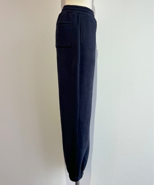 BEGELM（ビジルム）の「Long Sweat Pants（スウェットパンツ・レディース・ネイビー/ホワイト・FREE）」の9枚目の写真