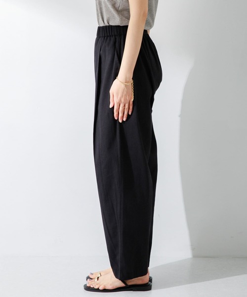 URBAN RESEARCH Sonny Label（アーバンリサーチサニーレーベル）の「コットンイージーカーブパンツ（その他パンツ・レディース・ベージュ/ブラック/カーキ・36/38）」の14枚目の写真