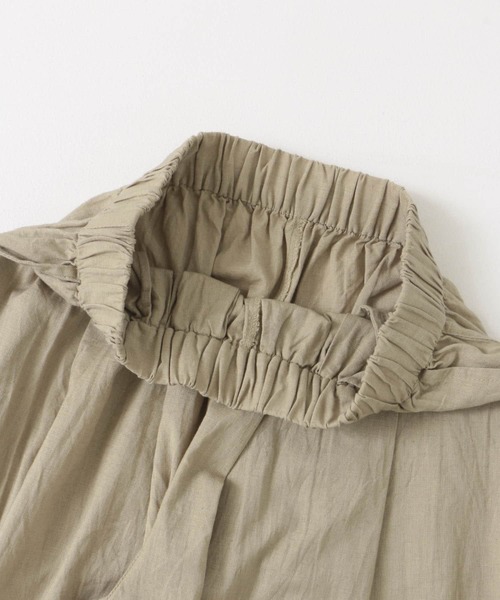 URBAN RESEARCH Sonny Label（アーバンリサーチサニーレーベル）の「コットンイージーカーブパンツ（その他パンツ・レディース・ベージュ/ブラック/カーキ・36/38）」の9枚目の写真