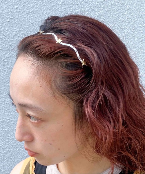 Casselini（キャセリーニ）の「Casselini(キャセリーニ)なみなみメタルカチューシャ（カチューシャ・レディース・シルバー/ゴールド/クリア・FREE）」の11枚目の写真