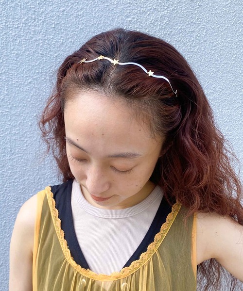 Casselini（キャセリーニ）の「Casselini(キャセリーニ)なみなみメタルカチューシャ（カチューシャ・レディース・シルバー/ゴールド/クリア・FREE）」の12枚目の写真