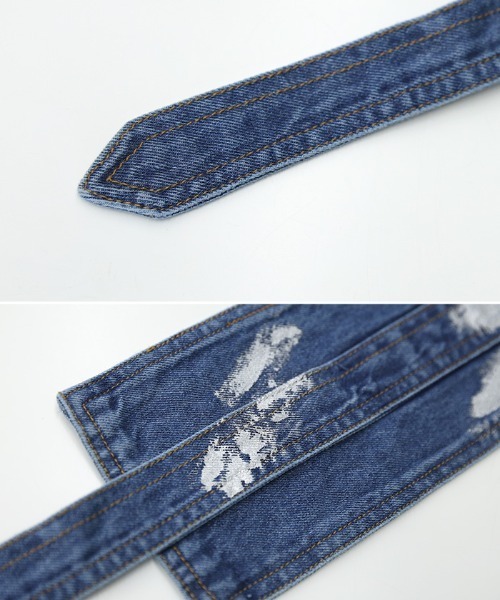 select MOCA(セレクトモカ)の「箔プリントデニムベルト(ベルト・レディース・ブラック/ブルー・FREE)」の20枚目の写真