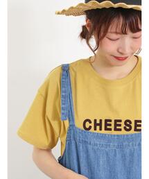 Samansa Mos2 | 【接触冷感】フロッキープリントロゴTシャツ(Tシャツ/カットソー)