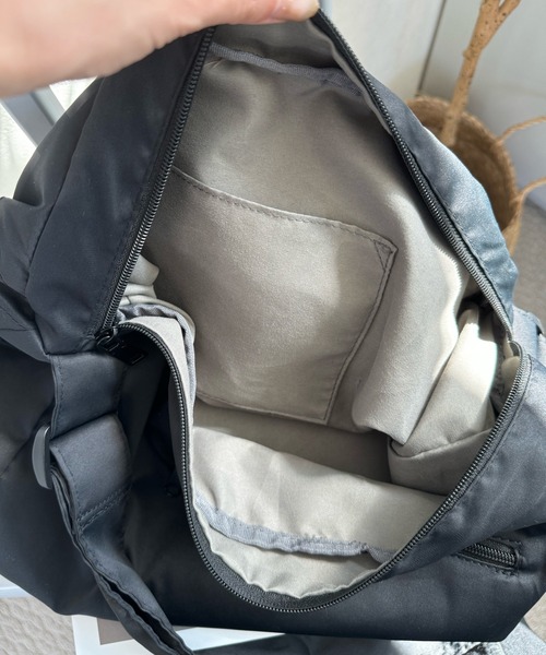 y/m by misato（イムバイミサト）の「クロスシャーリングドロストBAG（ショルダーバッグ・レディース・ブラック/アイボリー・FREE）」の20枚目の写真