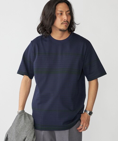 SHIPS - シップス 半袖 カットソー 1回のみ着用 SHIPS - SHIPS シップス Tシャツ・カットソー XL 黒 【古着