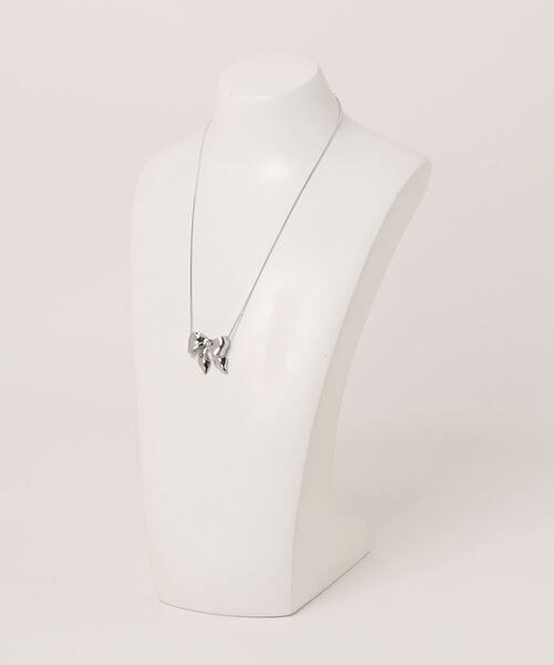 Heather（ヘザー）の「ビッグリボンネックレス　140211（ネックレス・レディース・ゴールド/シルバー・ONE SIZE）」の6枚目の写真