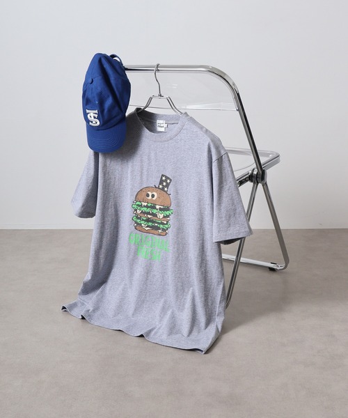 FUNALIVE(ファンアライブ)の「ATU プリント&刺繍 半袖Tee(Tシャツ/カットソー・メンズ・ブラック/ベージュ/オフホワイト/グリーン/ホワイト系1/ホワイト系2/ホワイト系3/ブラック系1/ブラック系2/ブラック系3/グレー系1/グレー系2/グリーン系1/レッド系2/ベージュ系3/レッド系3・M/L)」の11枚目の写真