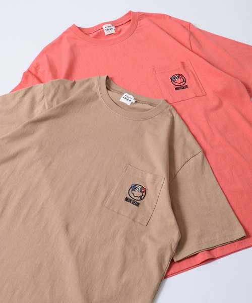 FUNALIVE(ファンアライブ)の「ATU プリント&刺繍 半袖Tee(Tシャツ/カットソー・メンズ・ブラック/ベージュ/オフホワイト/グリーン/ホワイト系1/ホワイト系2/ホワイト系3/ブラック系1/ブラック系2/ブラック系3/グレー系1/グレー系2/グリーン系1/レッド系2/ベージュ系3/レッド系3・M/L)」の12枚目の写真