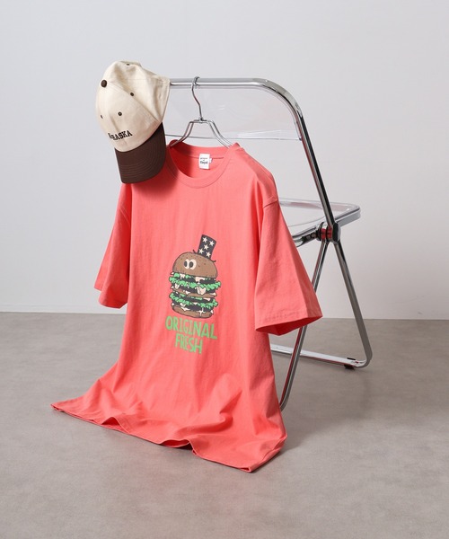 FUNALIVE(ファンアライブ)の「ATU プリント&刺繍 半袖Tee(Tシャツ/カットソー・メンズ・ブラック/ベージュ/オフホワイト/グリーン/ホワイト系1/ホワイト系2/ホワイト系3/ブラック系1/ブラック系2/ブラック系3/グレー系1/グレー系2/グリーン系1/レッド系2/ベージュ系3/レッド系3・M/L)」の15枚目の写真