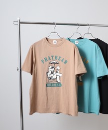 FUNALIVE（ファンアライブ）の「ATU プリント＆刺繍 半袖Tee（Tシャツ/カットソー）」