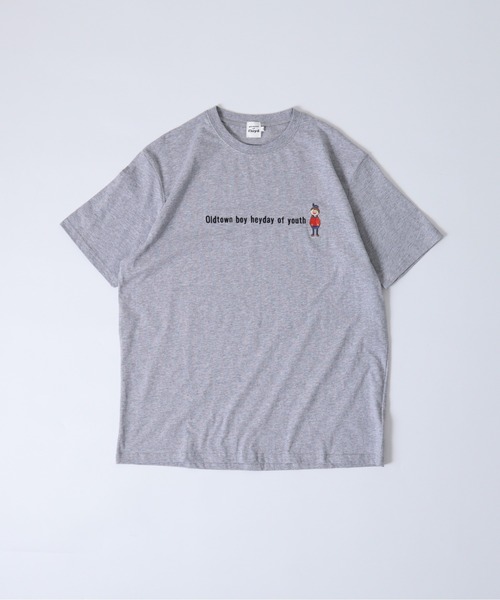 FUNALIVE(ファンアライブ)の「ATU プリント&刺繍 半袖Tee(Tシャツ/カットソー・メンズ・ブラック/ベージュ/オフホワイト/グリーン/ホワイト系1/ホワイト系2/ホワイト系3/ブラック系1/ブラック系2/ブラック系3/グレー系1/グレー系2/グリーン系1/レッド系2/ベージュ系3/レッド系3・M/L)」の17枚目の写真