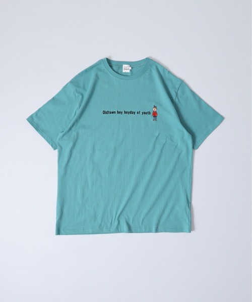 FUNALIVE(ファンアライブ)の「ATU プリント&刺繍 半袖Tee(Tシャツ/カットソー・メンズ・ブラック/ベージュ/オフホワイト/グリーン/ホワイト系1/ホワイト系2/ホワイト系3/ブラック系1/ブラック系2/ブラック系3/グレー系1/グレー系2/グリーン系1/レッド系2/ベージュ系3/レッド系3・M/L)」の18枚目の写真