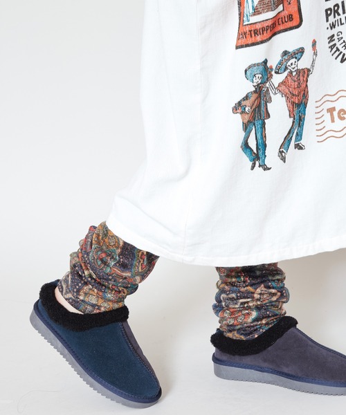 チャイハネ（チャイハネ）の「【チャイハネ】ラダリパッチワークレギンス（レギンス/スパッツ・レディース・ブラウン/ピンク/ネイビー・FREE）」の10枚目の写真