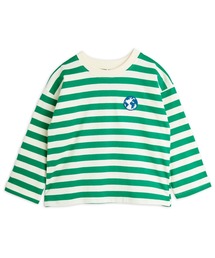mini rodini / ボーダー長袖Tシャツ