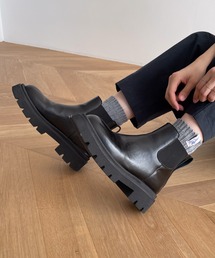 CANAL JEAN | El mar　サイドゴアショートブーツ(ブーツ)