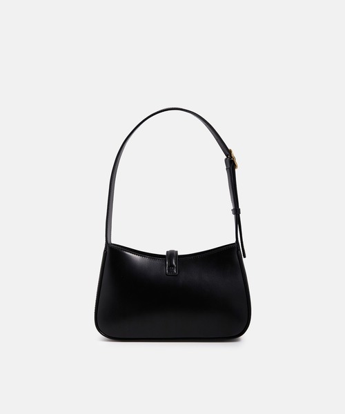 METROCITY（メトロシティ）の「【メトロシティ】牛革 ショルダーバッグ ラウンド シンプル（ショルダーバッグ・レディース・ブラック/ホワイト・FREE）」の4枚目の写真