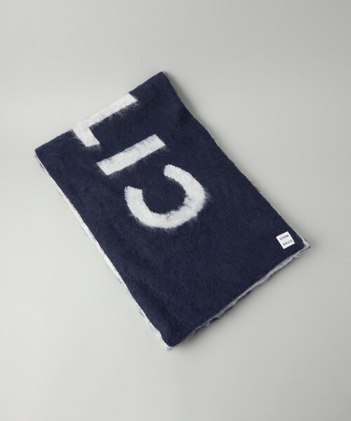 CITEN（シテン）の「＜CITEN＞ジャカードビッグストール（ストール/ショール・レディース・ダークグレー/ネイビー・FREE）」の15枚目の写真