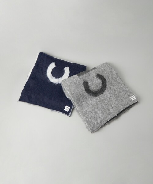 CITEN（シテン）の「＜CITEN＞ジャカードビッグストール（ストール/ショール・レディース・ダークグレー/ネイビー・FREE）」の18枚目の写真