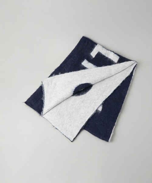 CITEN（シテン）の「＜CITEN＞ジャカードビッグストール（ストール/ショール・レディース・ダークグレー/ネイビー・FREE）」の19枚目の写真