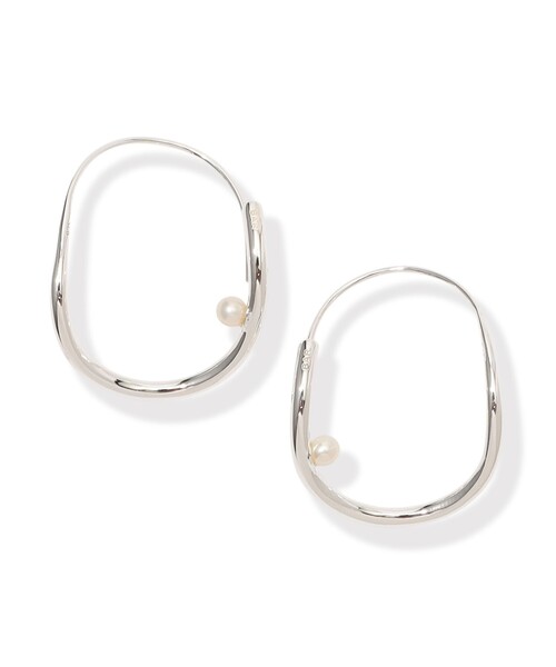 BAR Jewellery Piega Earrings With Pearl ピアス（ピアス（両耳