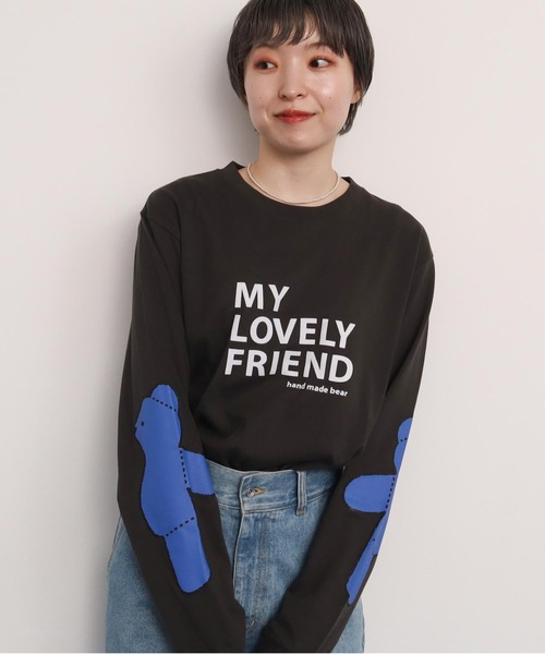 アイアムアイ　iami   Bear pattern　ロンＴ I am I in fact（アイアムアイインファクト）の「Bear