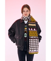 Disney SERIES CREATED by MUS(fBYj[V[YNGCebhoCG[GX)MD RETRO PATTERNS STOLE(Xg[/V[)